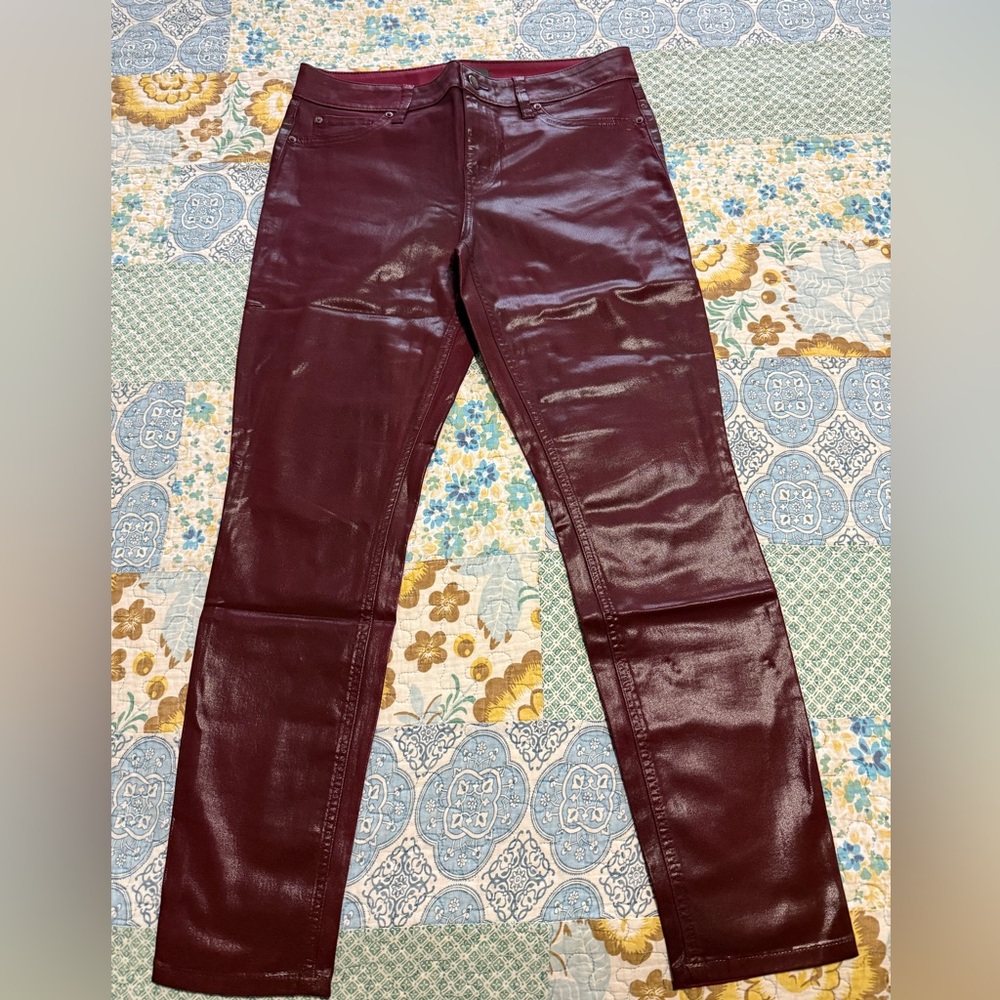 Coated jeans